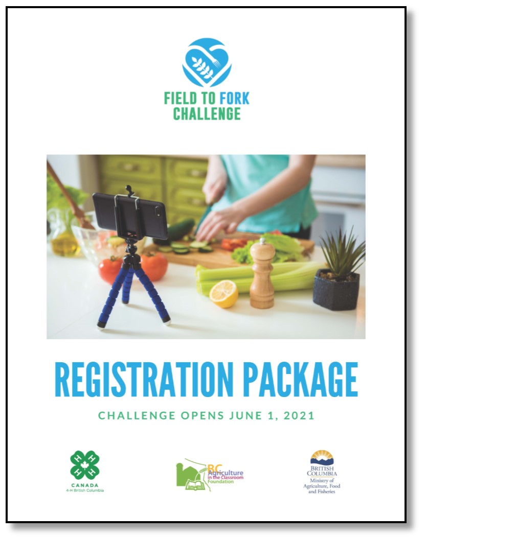 2021 Field to Fork Challenge Registration Package
