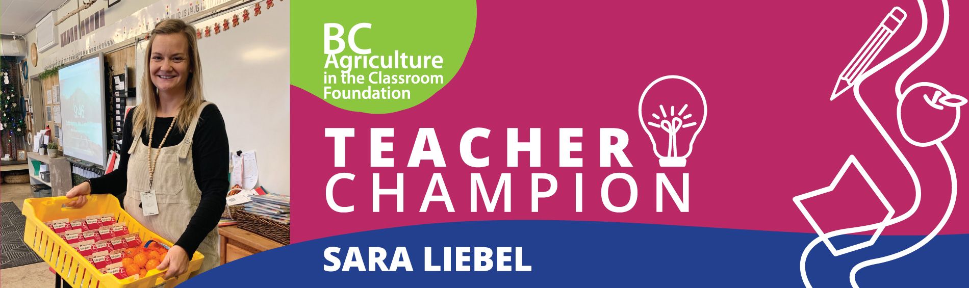 Teacher Champion - Sara Liebel