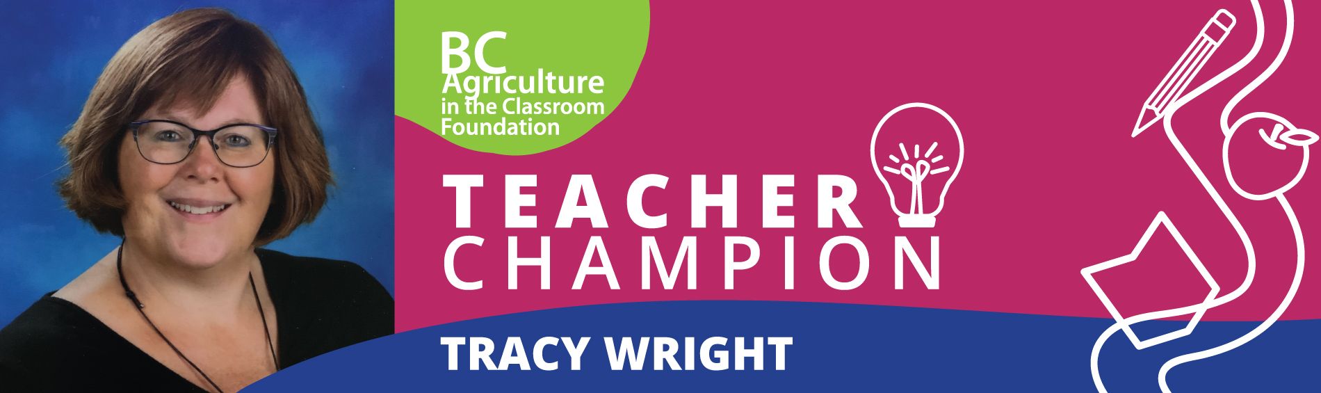 Teacher Champion - Tracy Wright