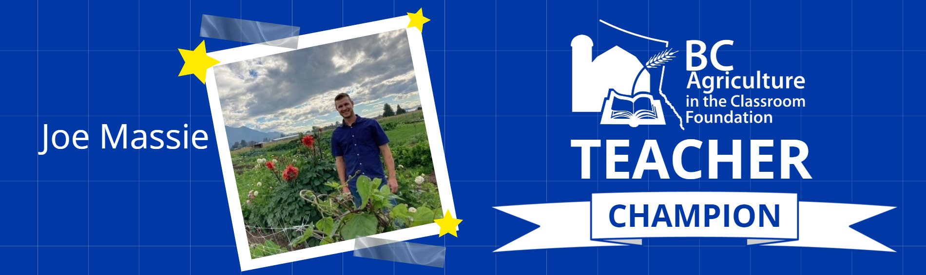Teacher Champion - Joe Massie