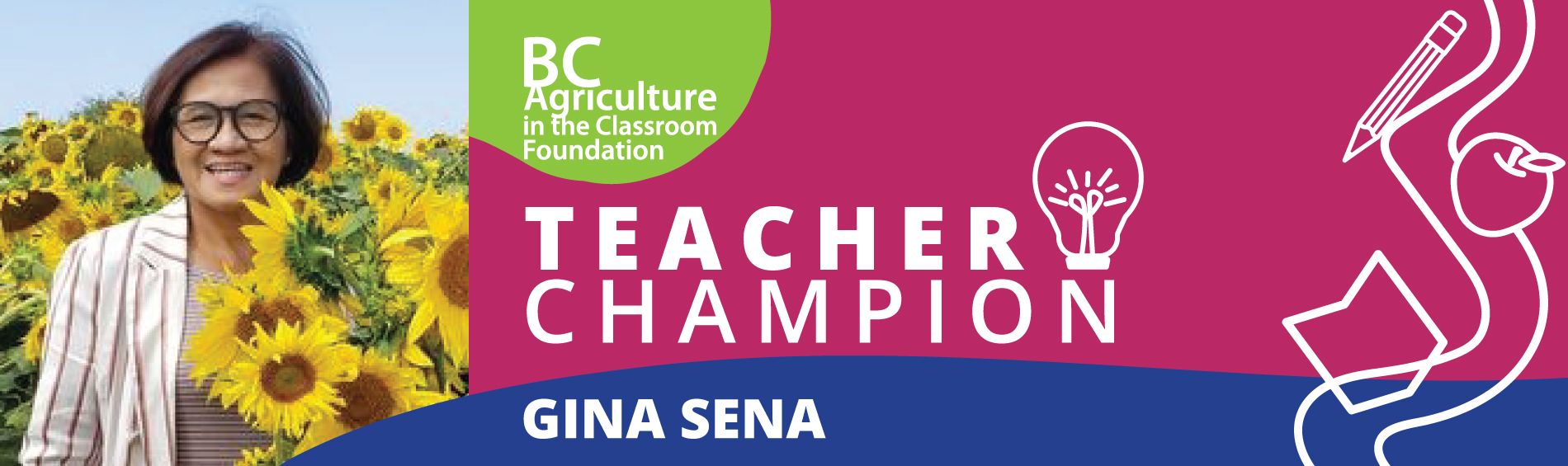 Gina Sena - Teacher Champion
