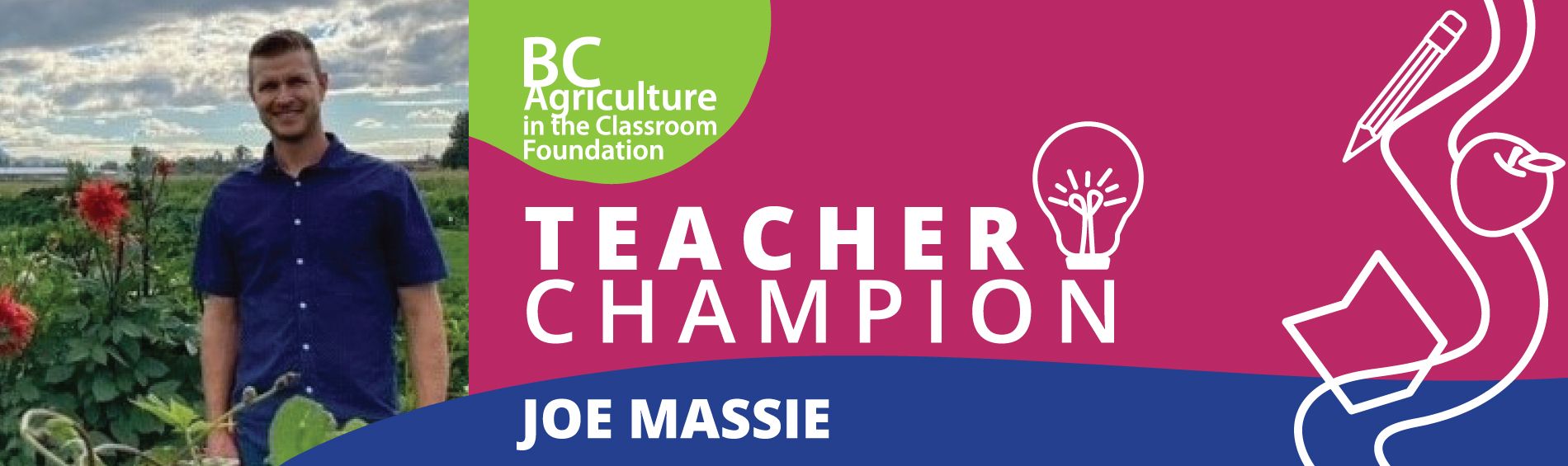 Joe Massie - Teacher Champion